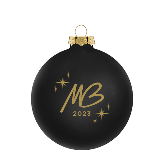 Initials store christmas ornaments